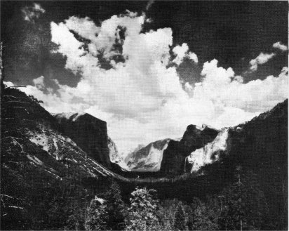 Photograph of Yosemite Valley.