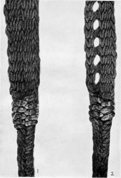 Sections of one pack strap.