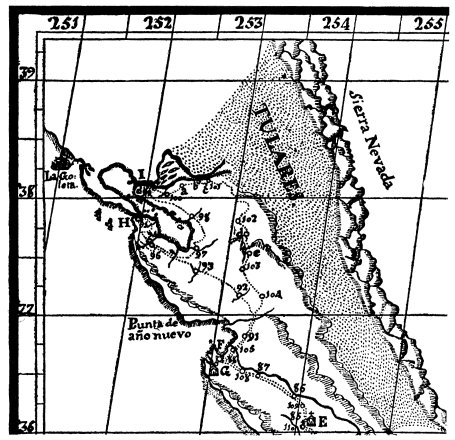 First map showing Sierra Nevada
