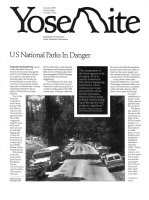 Cover, Yosemite, Summer 1988