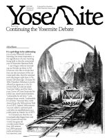Cover, Yosemite, Fall 1990