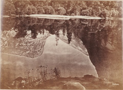 XIII. Kekootoyem, (Water Asleep) Mirror Lake, from the western bank.