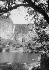 [Wapama Falls (1700 feet) in Hetch-Hetch Valley]