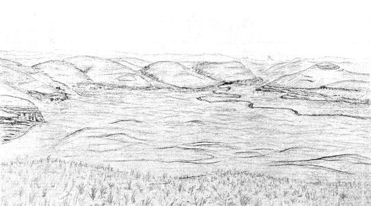 [Twenty Hill Hollow. From a sketch by Mr. Muir]
