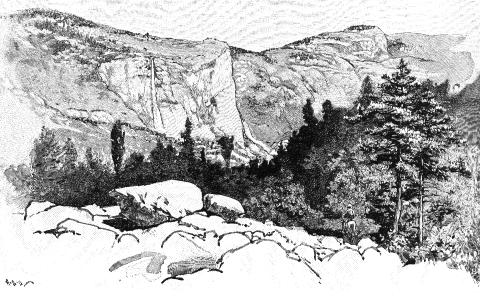 [Entrance to Hetch Hetchy Valley from Smith Trail.]