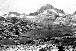 [Timber line at Thousand Islet Lake, near Mt. Ritter, Yosemite]