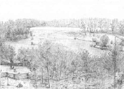 Muir’s Lake (Fountain Lake) and the Garden Meadow