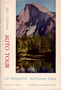 Cover, Self-guiding Auto Tour of Yosemite National Park