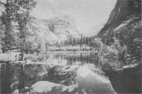 Mirror Lake in spring