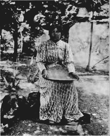 MONO MAIDEN BASKET-MAKER IN THE YOSEMITE VALLEY