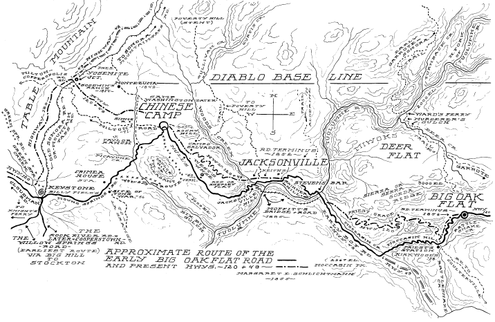 Early Big Oak Flat Road (western part)