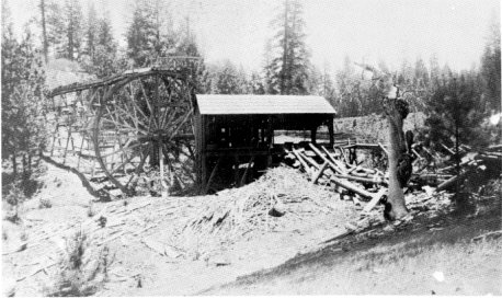 Caleb Dorsey’s Sawmill, about 1885. Water for the mill was purchased from the Golden Rock Water Company.