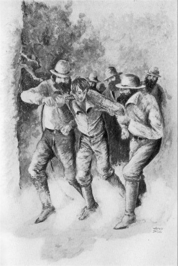 Close call for young [William James] Howard