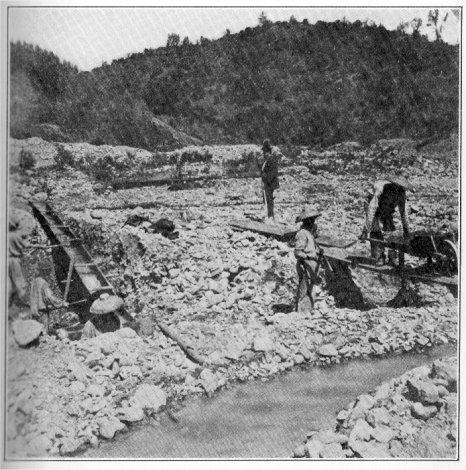 Chinese mining on Mariposa Creek, 1867 