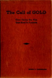 Cover, Call of Gold (1936)