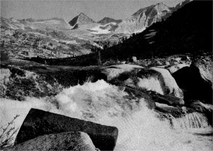Junction Peak from Bubbs Creek (Philip Hyde)