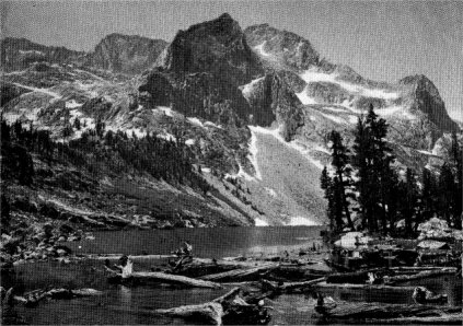 Peaks South of Lake Reflection (Philip Hyde)