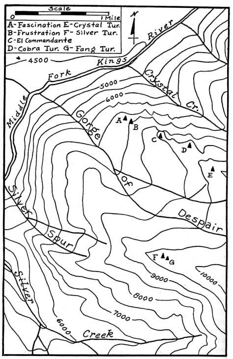 Sketch 20. Turrets above the Gorge of Despair.