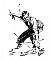 Fisherman with net