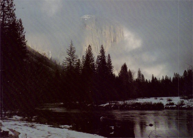 El Capitan in winter