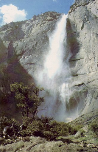 Yosemite Fall in spring