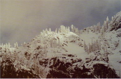 Yosemite Wall in winter