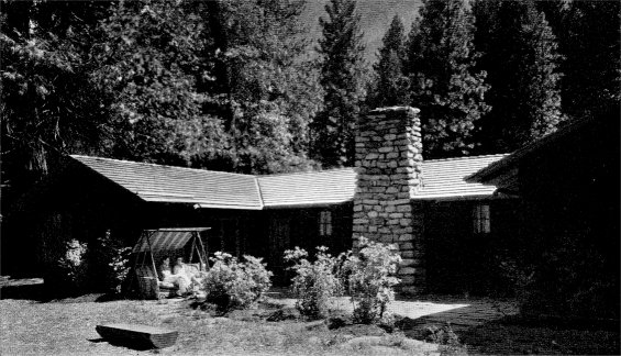Ahwahnee Hotel Cottage by Ansel Adams