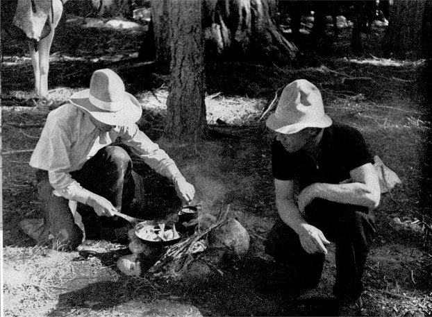 Frying Trout by Ansel Adams