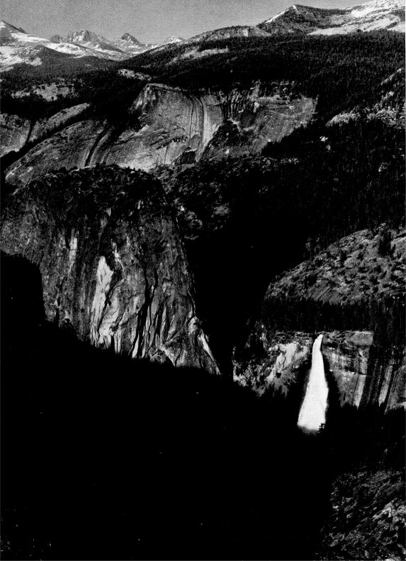 Nevada Fall from Glacier Point by Ansel Adams