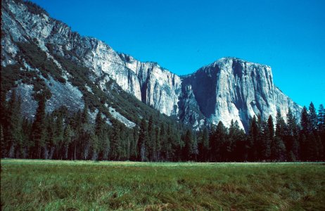 The Rockslides and El Capitan