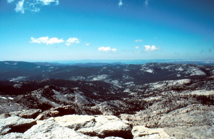 View from Mount Hoffmann: westerly
