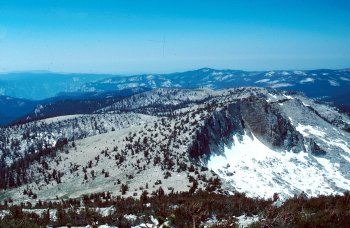 West shoulder of Mount Hoffmann