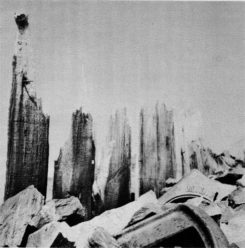 RUINS OF BLACKSMITH SHOP, GREAT SIERRA MINE