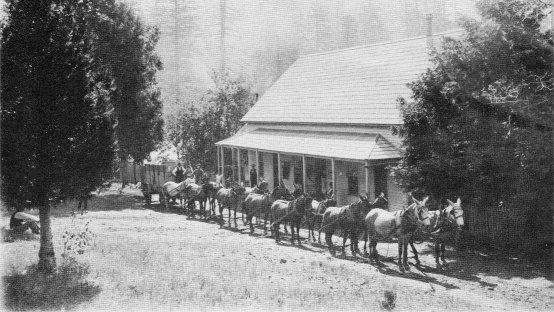 CROCKER’S STATION WAS WESTERN TERMINUS OF THE GREAT SIERRA WAGON ROAD