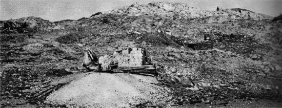 DANA VILLAGE LIES IN RUINS