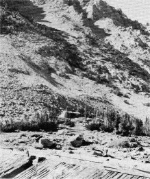 NEAR FOOT OF MAY LUNDY TRAMWAY