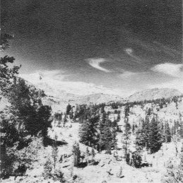 MOUNT WARREN DIVIDE (right); MOUNT CONNESS (left)
