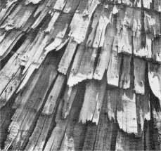 SHINGLES ON SHAFT HOUSE, DANA VILLAGE