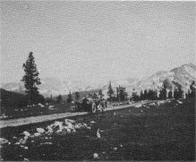 AUTO NEAR TIOGA PASS, ABOUT 1915