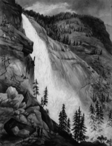 Nevada Falls, Yosemite, 1878, by Constance Frederica Gordon-Cumming