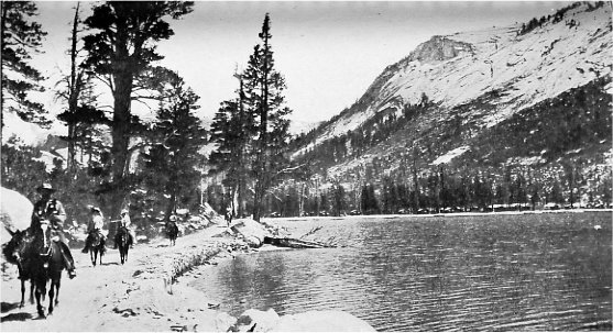 Tenaya Lake, where the last remnant of the Yosemite Tribe was captured