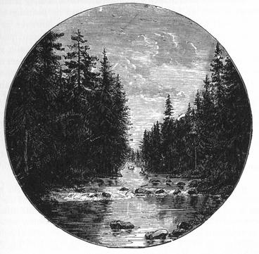 Scene on the [Merced] River.