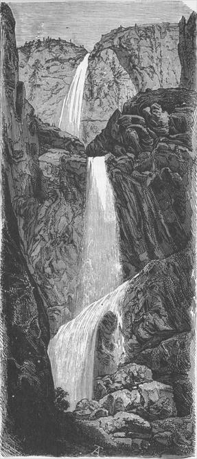 Near view of Yo Semite Fall.