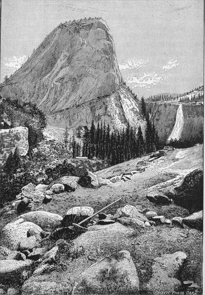 Cap of Liberty and Nevada Fall.