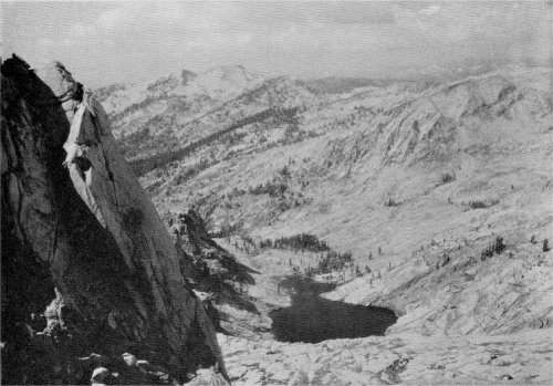 Alta Peak, Mount Silliman, Pear Lake and the Tableland. Courtesy George Mauger, Sequoia and Kings Canyon National Parks Company