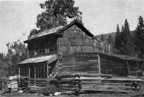 Bret Harte Cabin at ''Second Garrote'', California
