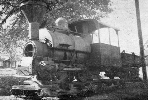 Old Locomotive -- Coulterville, California