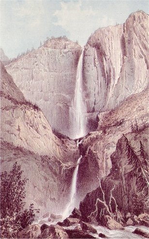 The Yosemite Falls (2634 feet)
