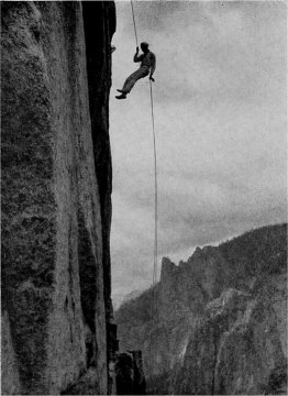 Descending Lower Cathedral Spire. By R. M. Leonard