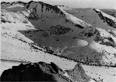 Winter in the Yosemite High Sierra: Clark Range. By D. R. Brower